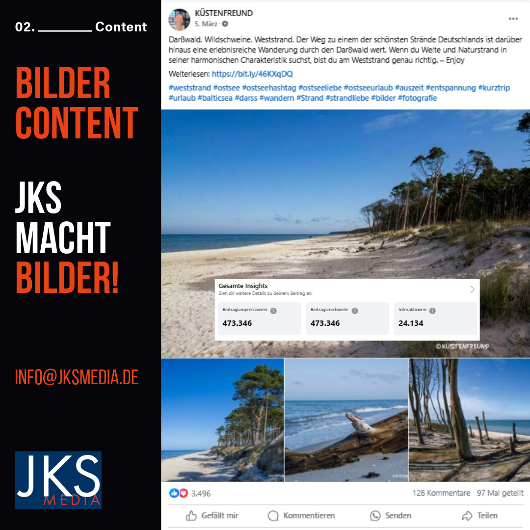 Visuals für Social Media und SEO Content Banner für SEO Content