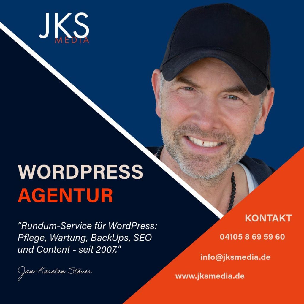 WordPress & SEO Experten – JKS MEDIA JKS Media Experte bietet Rundum-Service für WordPress Erstellung, Pflege, Wartung, Backups und SEO-Content.